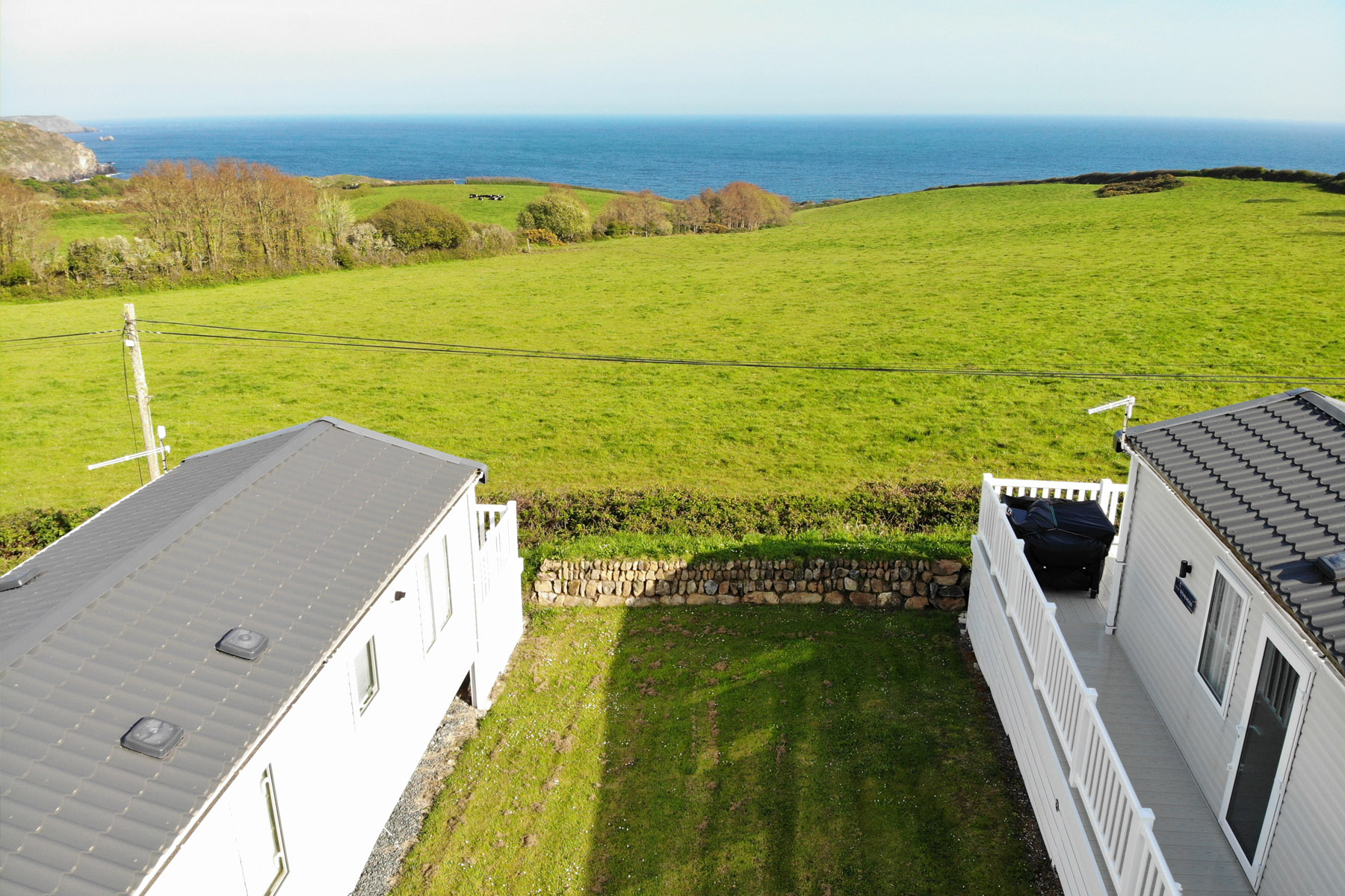 Seaview holiday park with stunning sea views