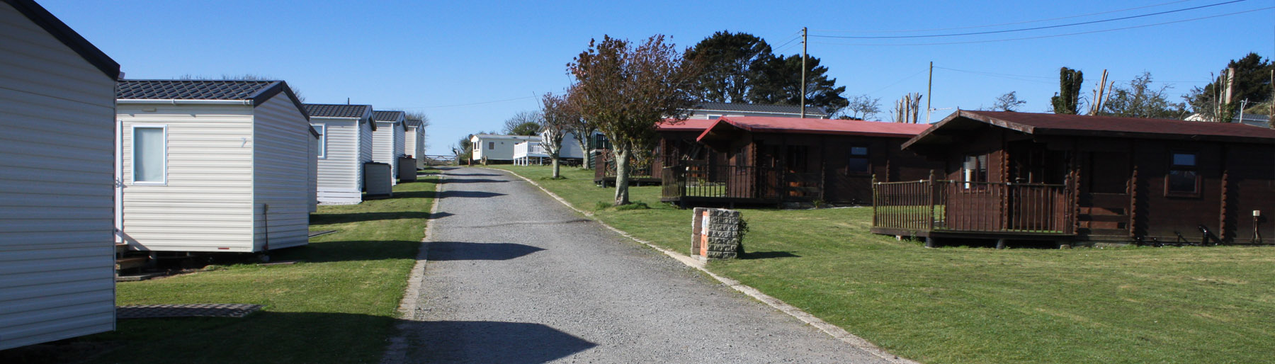 Seaview holiday park with stunning sea views