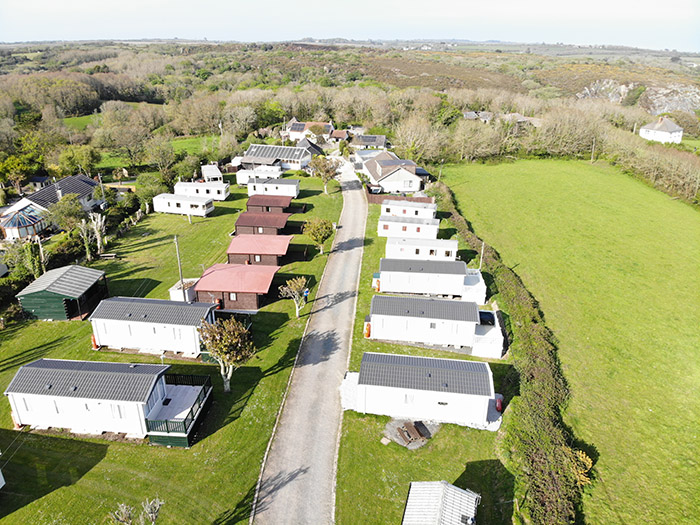 Holiday Caravansand Holiday Chalets at kennack sands